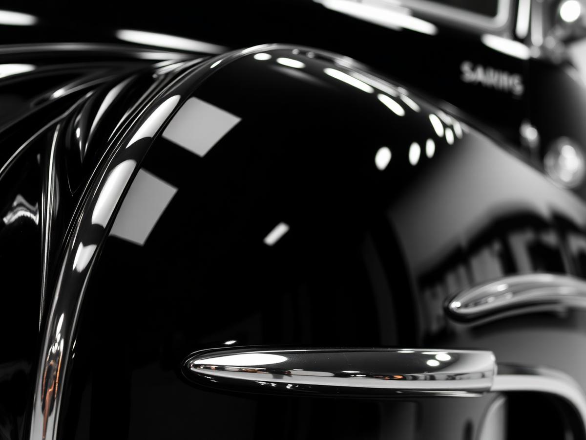 Factory-finish reflection restored.